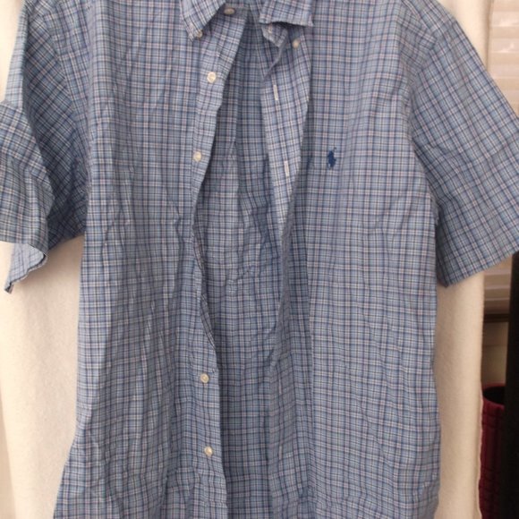 Ralph Lauren Short Sleeve Button Down - Medium - Picture 3 of 11